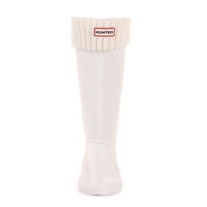 White Hunter Boots Socks